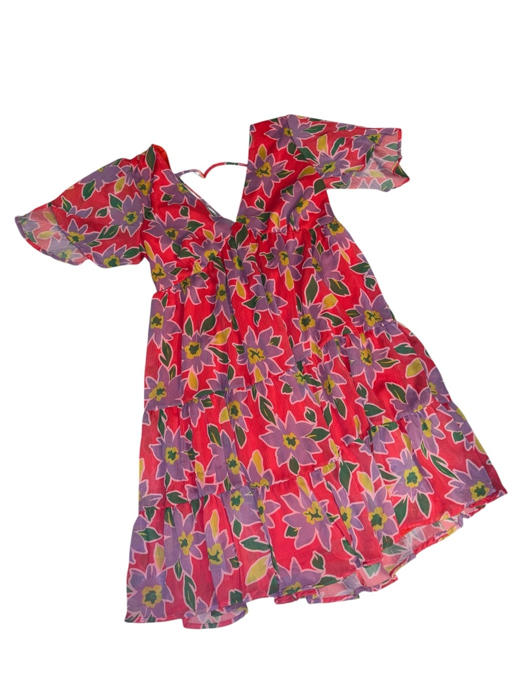 Peach Love mini dress